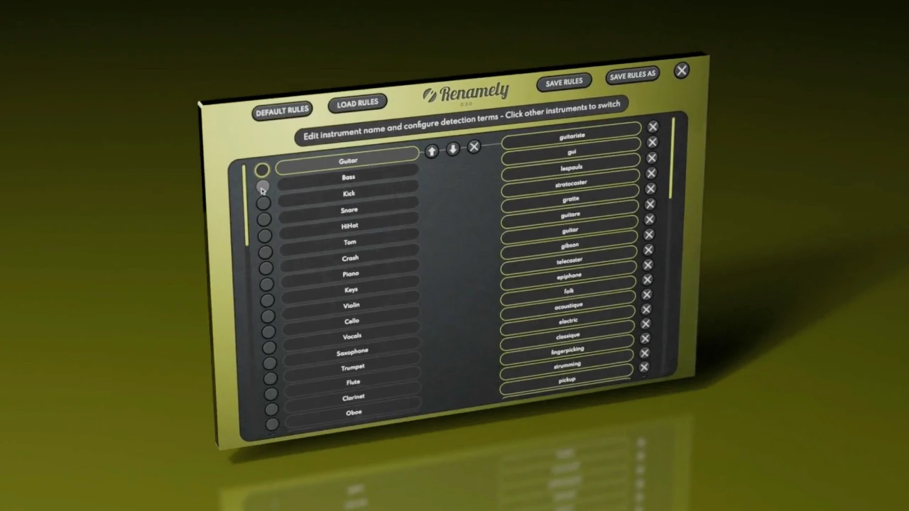 Renamely Audio File Renaming Tool - Batch Rename with Smart Suggestions