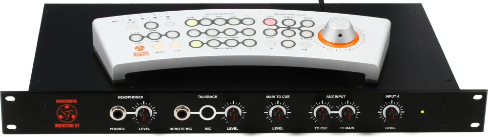 Dangerous Monitor ST interface with precision monitoring controls