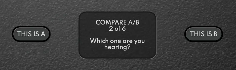 Blind Test Control